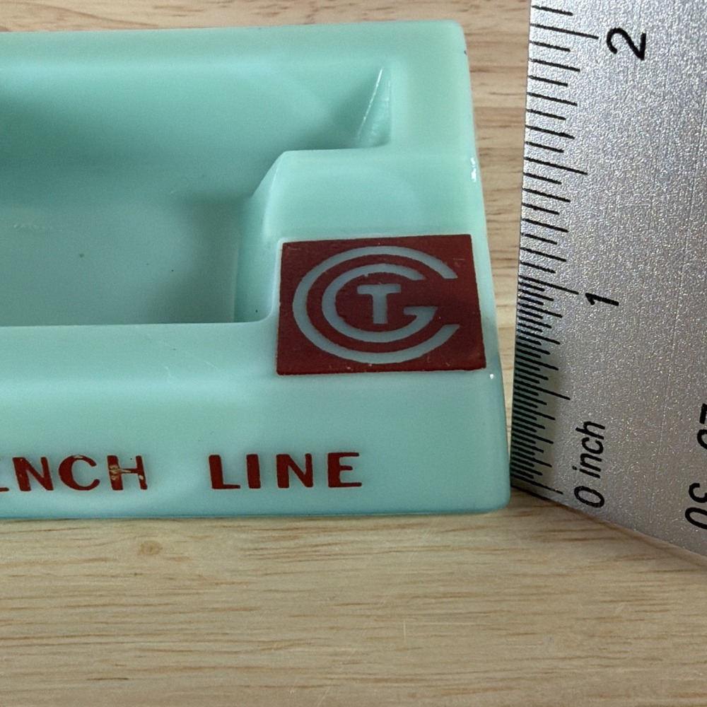VTG 1930's Jean Luce France French Line Transatlantique Steamship Ashtray - Picture 6 of 11